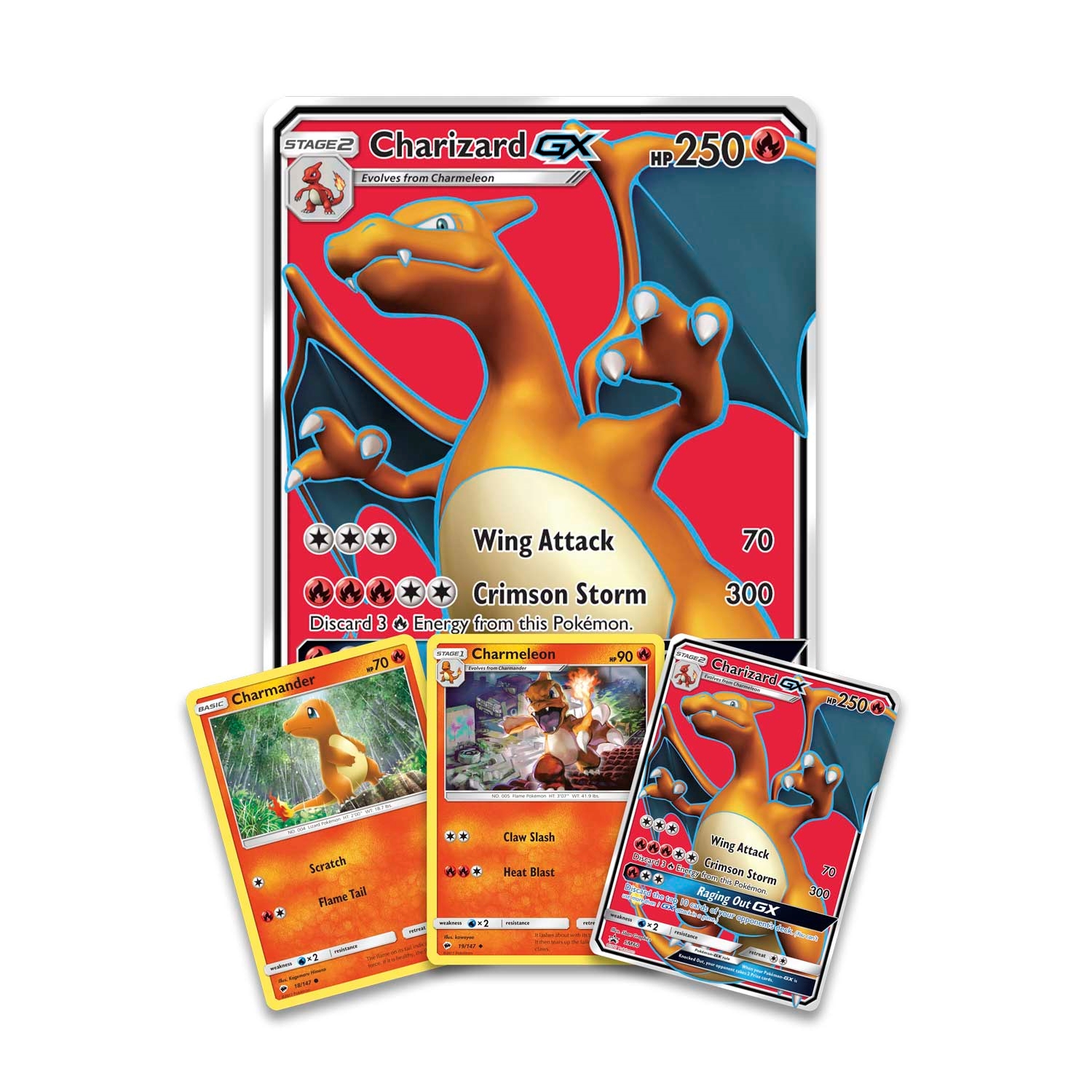 Pokemon kort - Charizard-GX Premium Collection - 479 kr